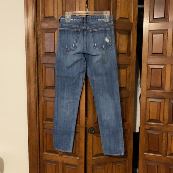 J Crew Toothpick Stretch Jean 27- mid rise - Picture 8 of 9